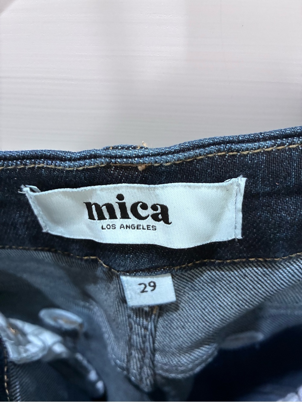 When in Rome Kick Flare Crop Mica Jeans (Dark Wash) - Picture 3 of 9